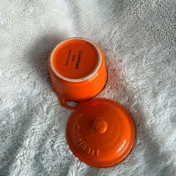 Cuisinart Mini 250ml Orange Ceramic Casserole Dish - Picture 5 of 5